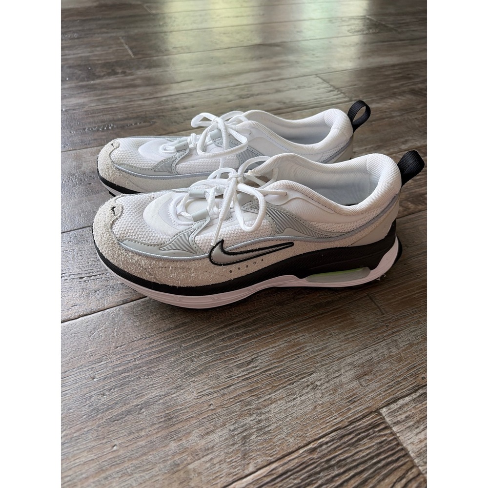 Nike Air Max Bliss Summit White Black Silver Sneakers DZ6754-100 Womens 8.5